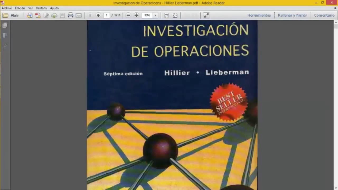 INVESTIGACIN DE OPERACIONES I