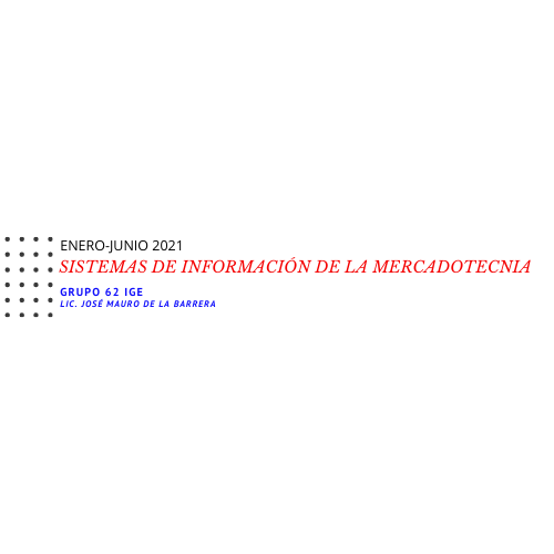 SISTEMAS DE INFORMACIN DE LA MERCADOTECNIA